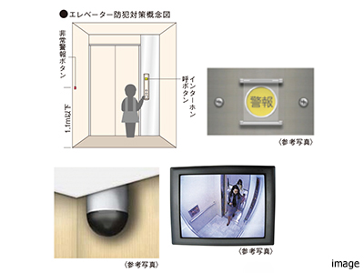 エレベーターの防犯対策｜ザ・パークハウス大阪梅田タワー